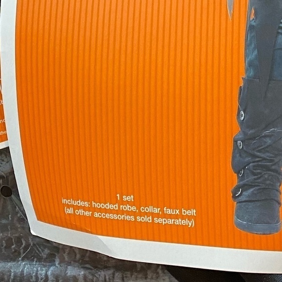 NWT skillzor kids Halloween costume skull ninja size large - Picture 6 of 6